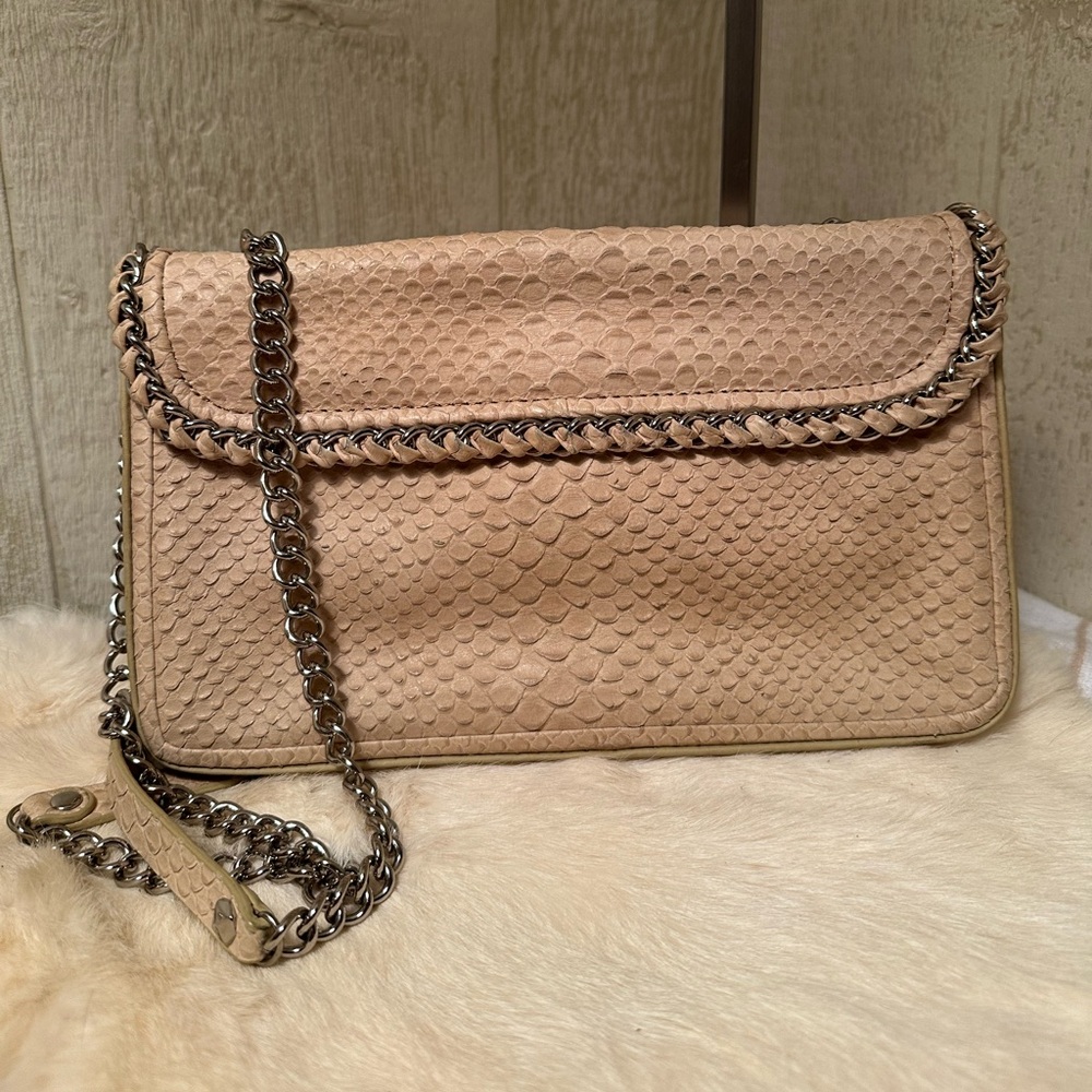 Henri Bendel Python Cream Crossbody - image 2